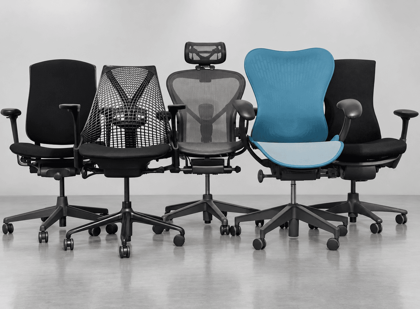 Herman Miller pre-owned office chair collection